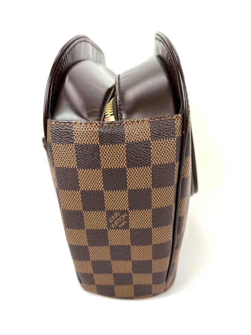Louis Vuitton Vintage Sarria Horizontal Damier Ebene Hand Bag - 11