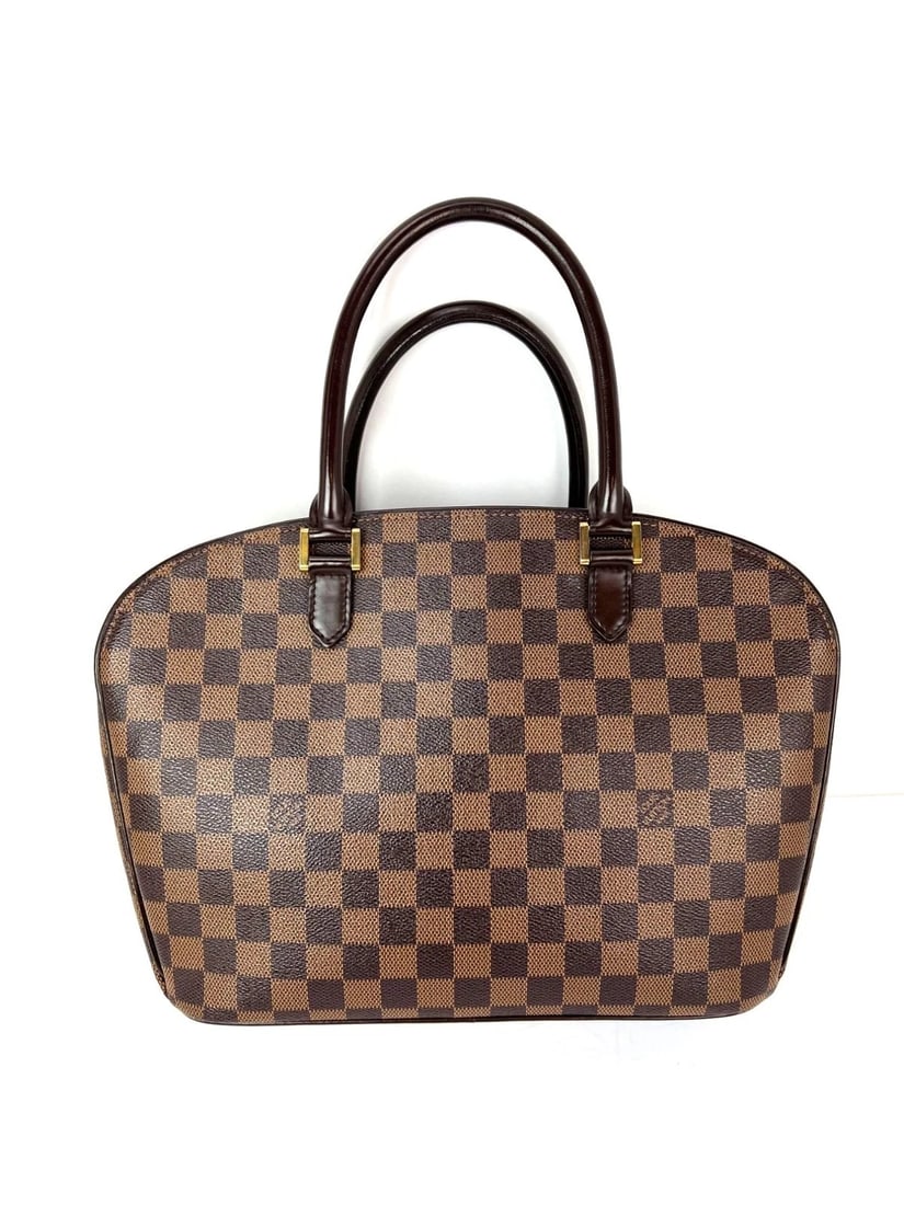 Louis Vuitton Vintage Sarria Horizontal Damier Ebene Hand Bag - 2