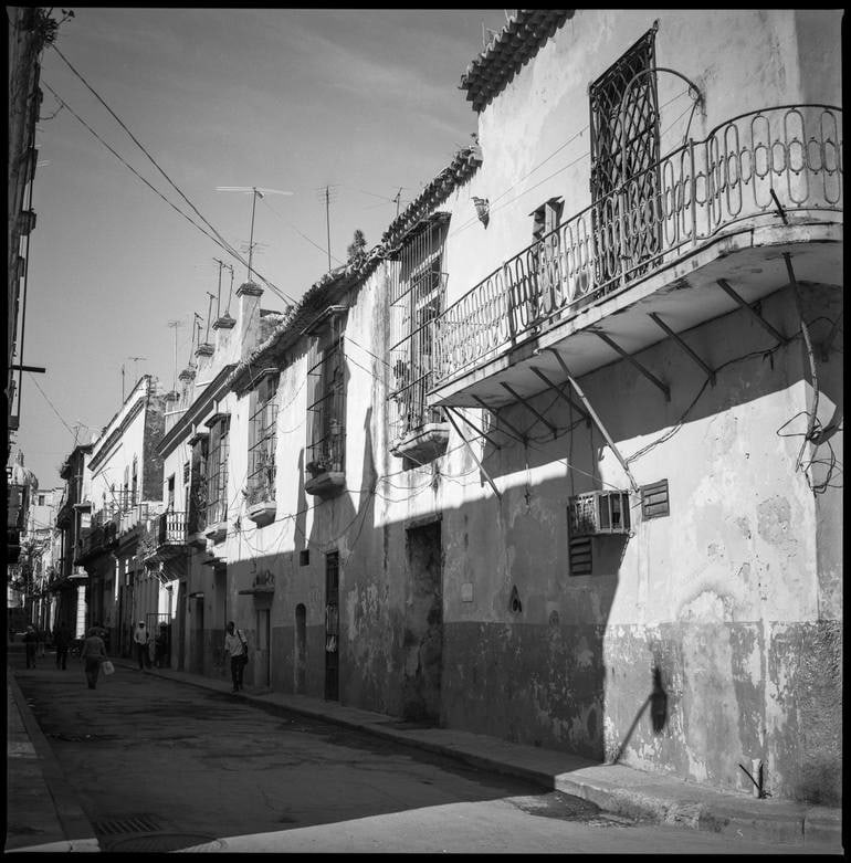 The Streets of Old Havana, Cuba - Silver Gelatin: Title: The Streets of Old Havana, Cuba - Silver Gelatin Description: Title: The Streets of Old Havana, Cuba - Silver Gelatin Photograph - Limited Edition of 10Artist: Paul CooklinOrigin: United