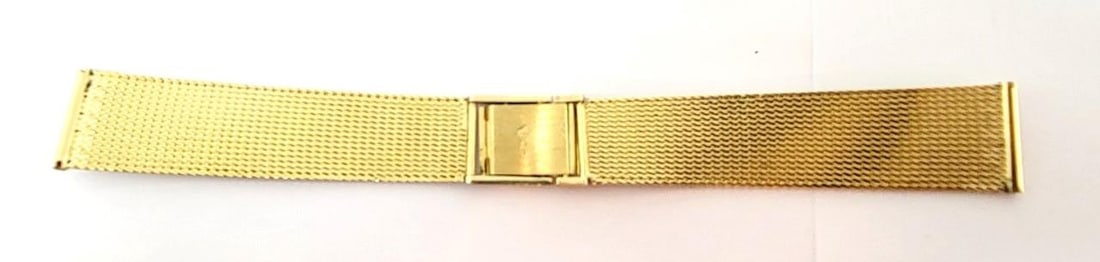NOS SOLID 14k Yellow GOLD Watch Bracelet to fit 18 mm Logs* EXLNT 34.6 grams - 3
