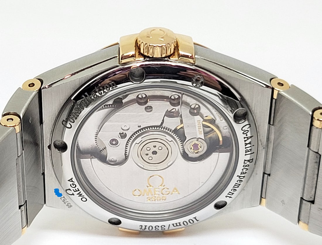 Men's S/Steel/18k OMEGA CONSTELLATION CO-AXIL Automatic Watch 123.20.35.20.02.001 - 8