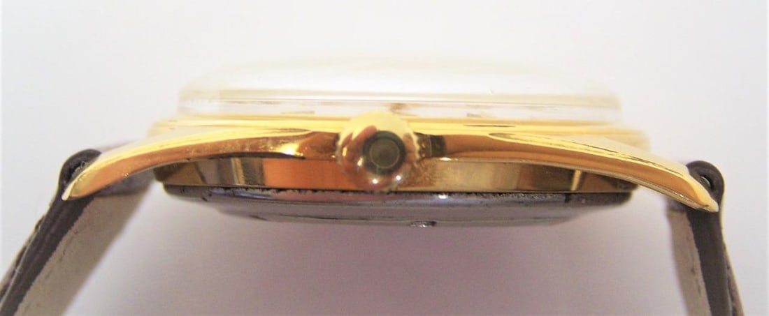 Vintage Gold Swiss GLYCINE 17J Automatic Watch 1960s Cal 2472* EXLNT* SERVICED - 8