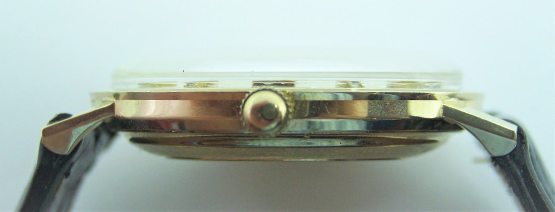 Vintage 14k LONGINES 5 Star Admiral Automatic DATE Watch 1970s Cal.2784* EXLNT - 9