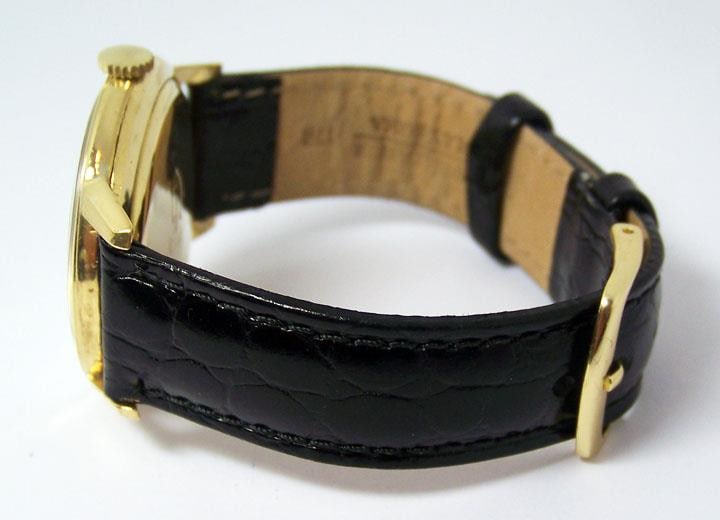 Vintage 18k LONGINES Mens Winding Watch c.1950s Cal 27M* Good Cond* Ref 6879 - 4