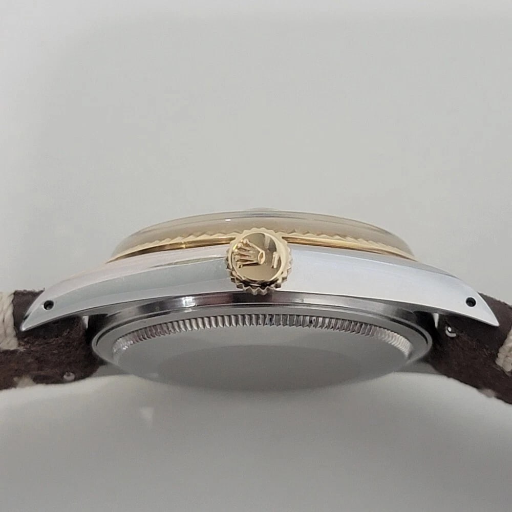 Mens Rolex Oyster Datejust Ref 16013 36mm 18k SS Automatic 1980s Swiss RA395 - 7