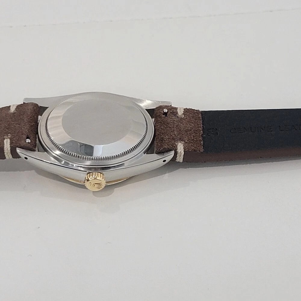 Mens Rolex Oyster Datejust Ref 16013 36mm 18k SS Automatic 1980s Swiss RA395 - 8