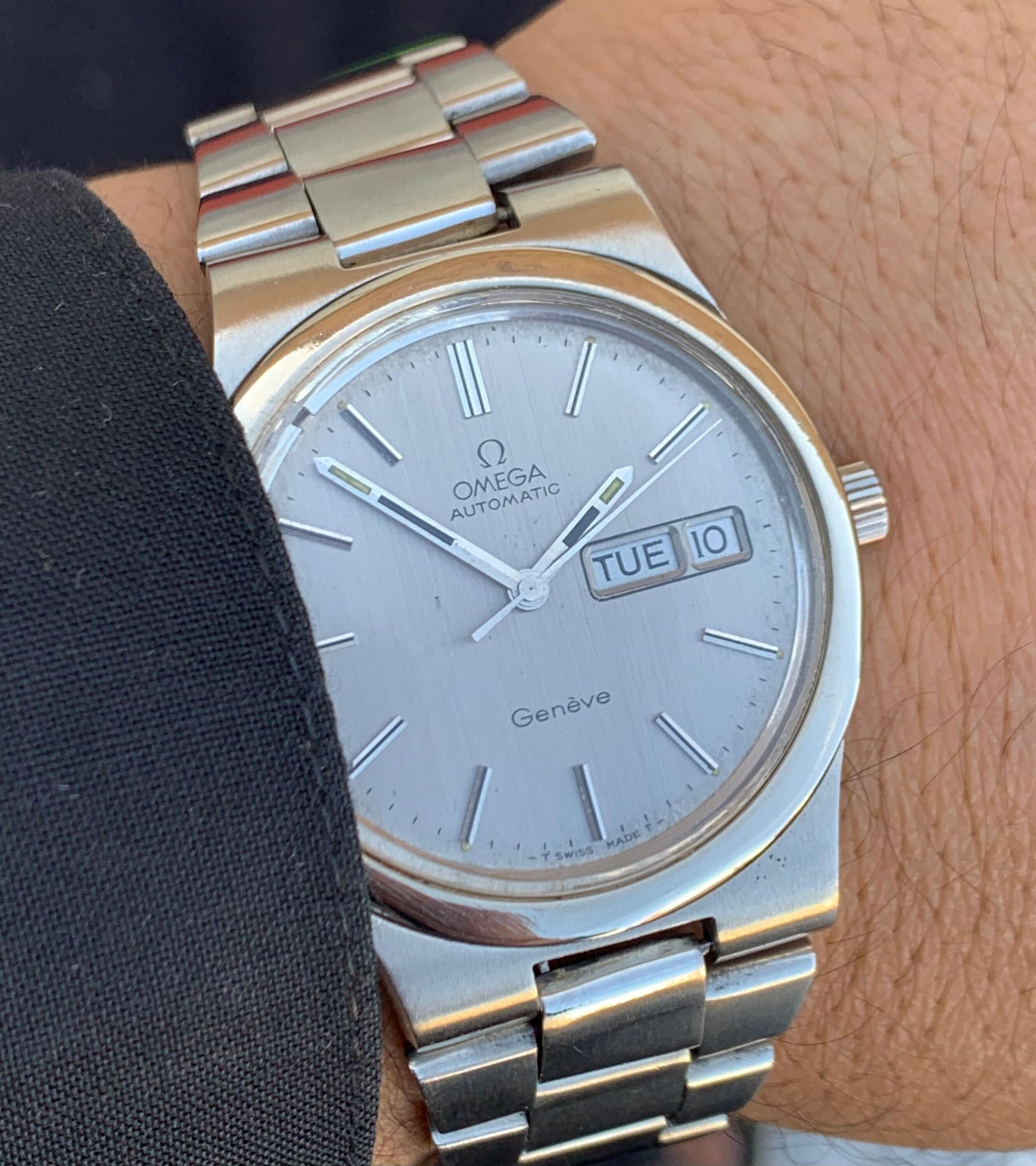 Vintage Omega Geneve, Automatic English made Dennison Stainless case (1 of 11)