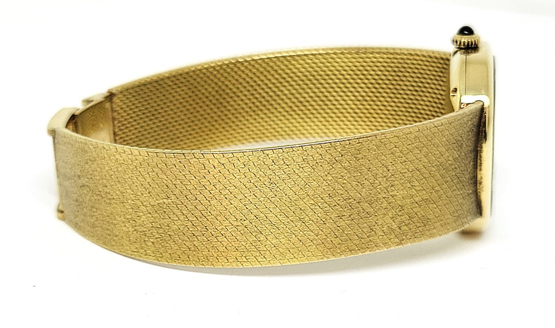 Vintage Ladies Solid 18k CHOPARD Winding Watch Floating Diamonds* Ref 5089 EXLNT - 5