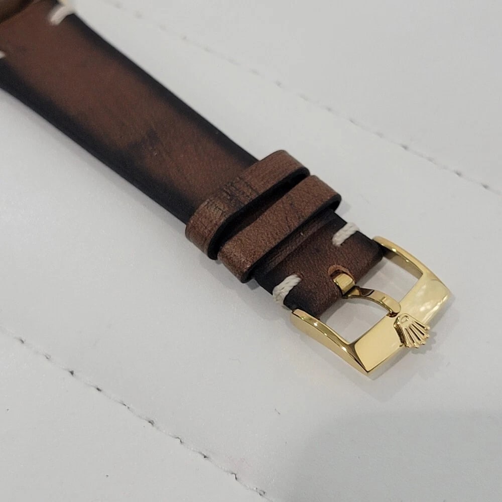 Mens Rolex Oyster Datejust 1601 14k Gold Automatic 1960s Diamonds Vintage RA412 - 7