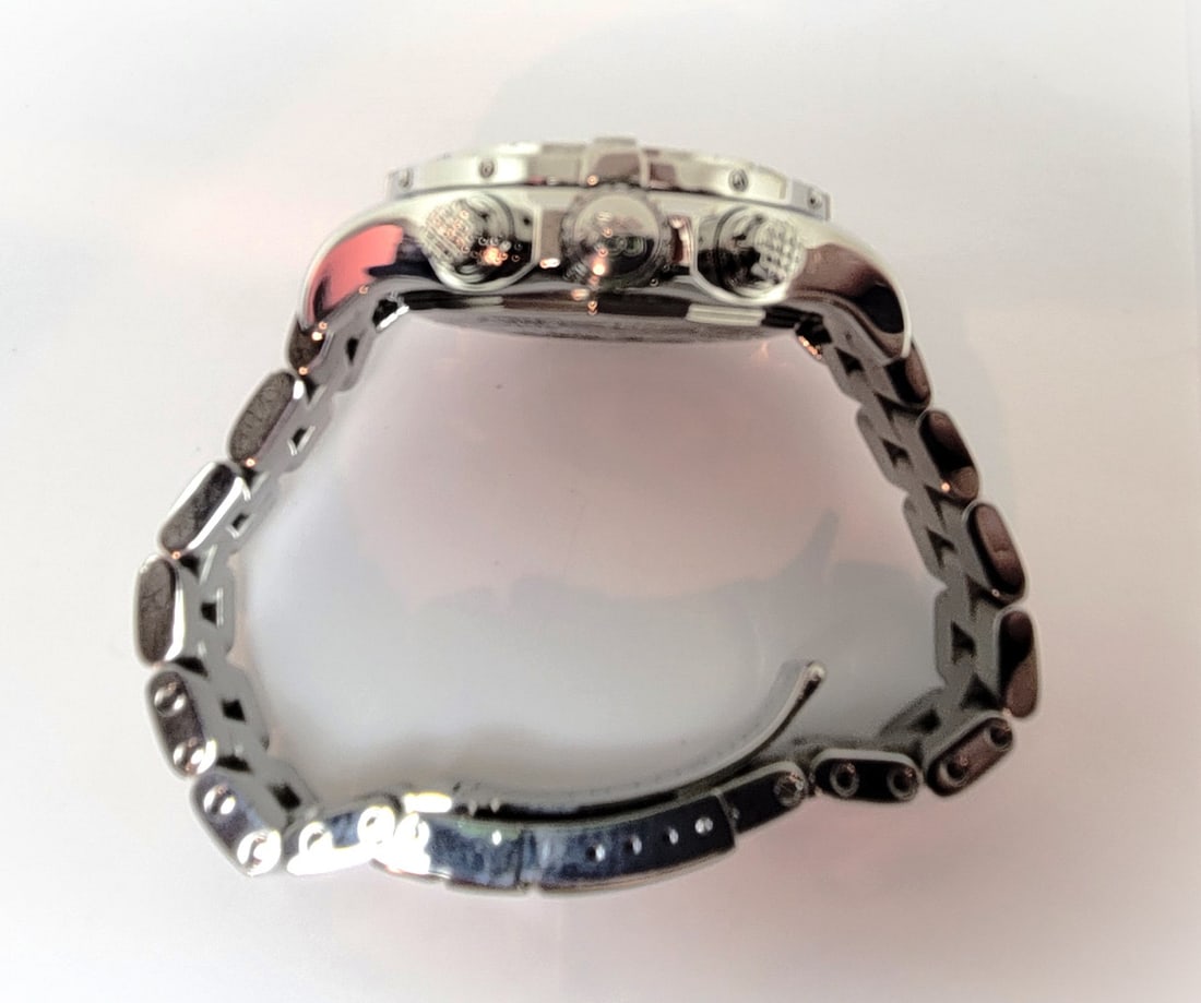 Mensl S/Steel BREITLING SUPER AVENGER Chronograph Automatic Watch A13370 EXLNT - 10