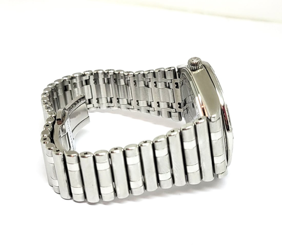 S/Steel BREITLING CHRONOMAT Automatic Watch with Diamond Bezel A13080* EXLNT - 6