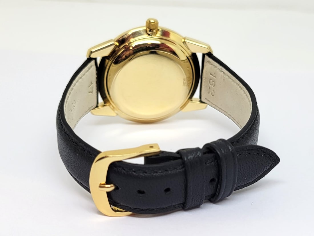 Vintage 18k JULES JURGENSEN Automatic DAY DATE Watch Cal N71693 c.1960s RARE - 4