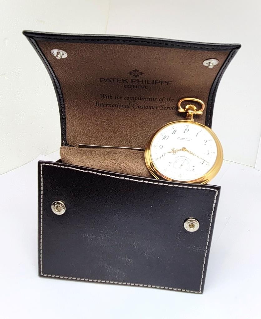 Antique 18K Gold MARCUS & Co by PATEK PHILIPPE Pocket watch c.1890* 50 mm* EXLNT - 14