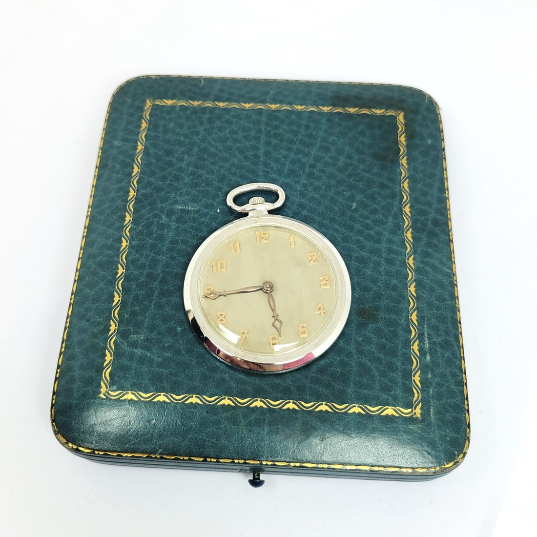 Antique 18K White Gold MARCUS & Co by VACHERON & CONSTANTIN Pocket watch 40 mm - 8