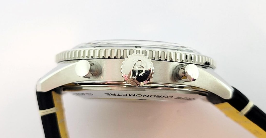 S/Steel Mens BREITLING CLASSIC AVI Chronograph Automatic Watch A23380* MINT - 3