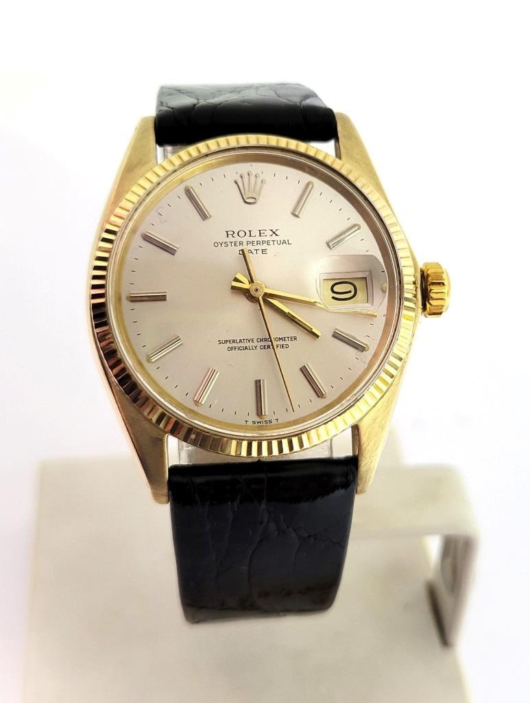Vintage Mens 14k ROLEX DATE Ref 1503 Cal.1570 Automatic Watch* EXLNT* SERVICED (1 of 13)