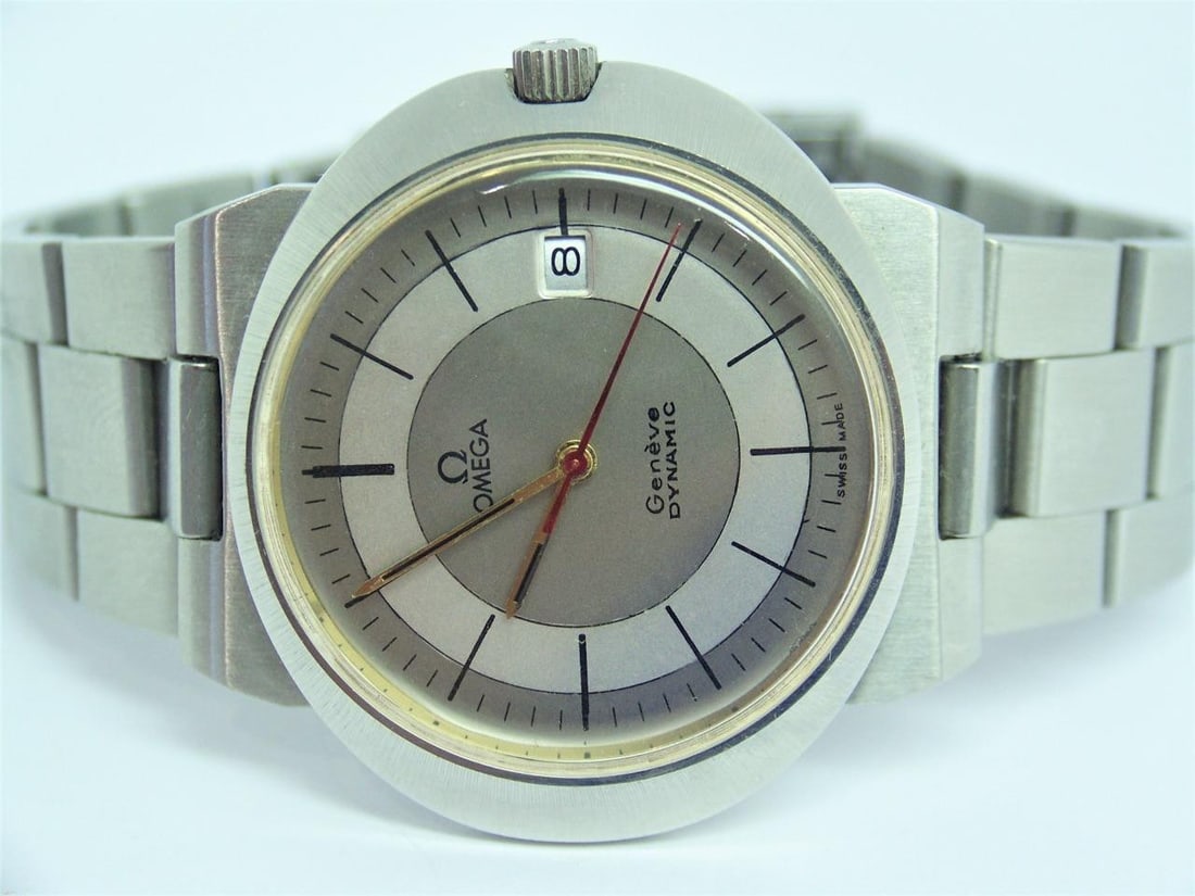 Mens OMEGA GENEVE DYNAMIC Mens Automatic Watch 1970s Cal.565* EXLNT* SERVICED - 4