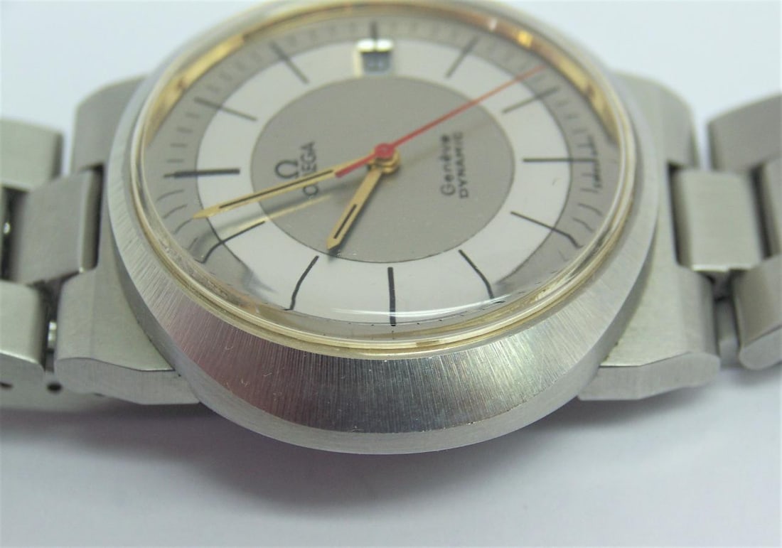 Mens OMEGA GENEVE DYNAMIC Mens Automatic Watch 1970s Cal.565* EXLNT* SERVICED - 9