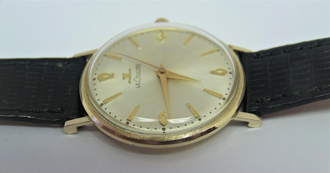 Vintage 14k JAEGER-LeCOULTRE Winding Watch 6009* 1960s Cal 830/CW* SERVICED - 10