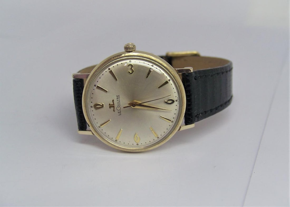 Vintage 14k JAEGER-LeCOULTRE Winding Watch 6009* 1960s Cal 830/CW* SERVICED - 3