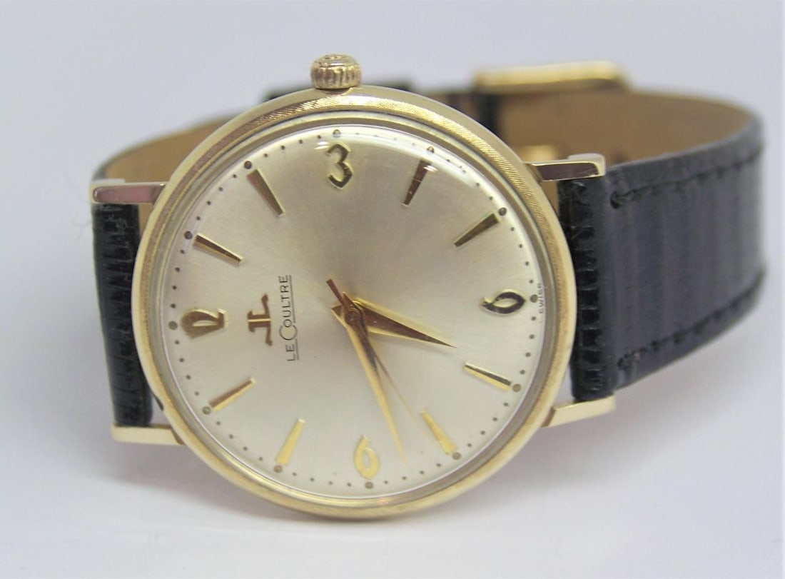 Vintage 14k JAEGER-LeCOULTRE Winding Watch 6009* 1960s Cal 830/CW* SERVICED - 5