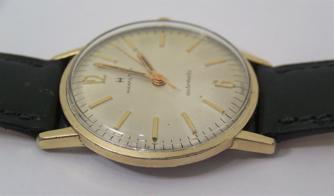 Vintage 10k GF HAMILTON Automatic Watch 1960s Cal 694A* GOOD* SERVICED - 11
