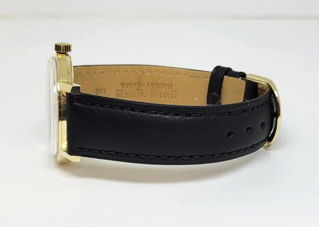 Vintage 14k GIRARD PERREGAUX Mens 39 Jewels Gyromatic Watch 1960s EXLNT SERVICED - 5