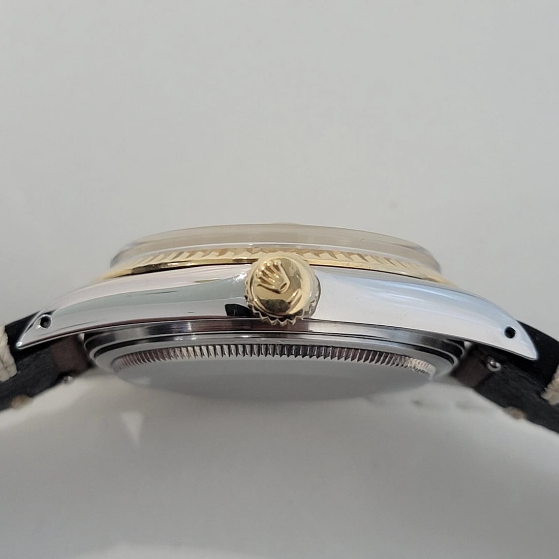 Mens Rolex Oyster Datejust Ref 16013 18k SS 36mm Auto 1980s Vintage Swiss NA108 - 8