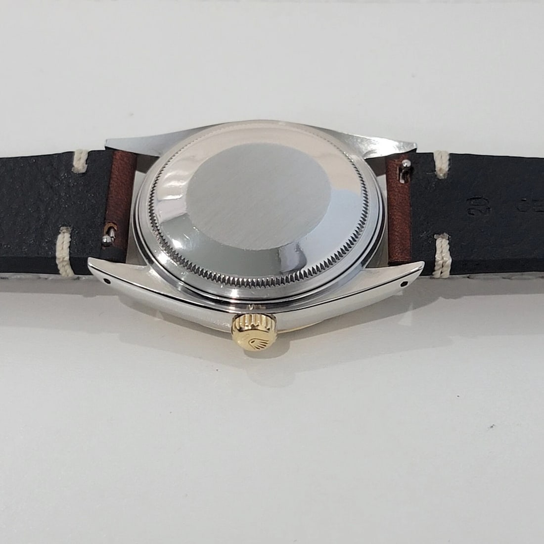 Mens Rolex Oyster Datejust Ref 16013 18k SS 36mm Auto 1980s Vintage Swiss NA108 - 9