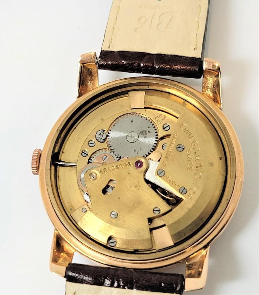 Vintage 18k Rose Gold OMEGA Automatic Watch c.1950 Cal.332* SERVICED* 36 mm - 11