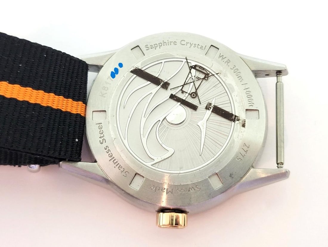 S/Steel Mens RAYMOND WEIL Freelancer Dark Gray Dial Watch Ref 2775* EXLNT - 9