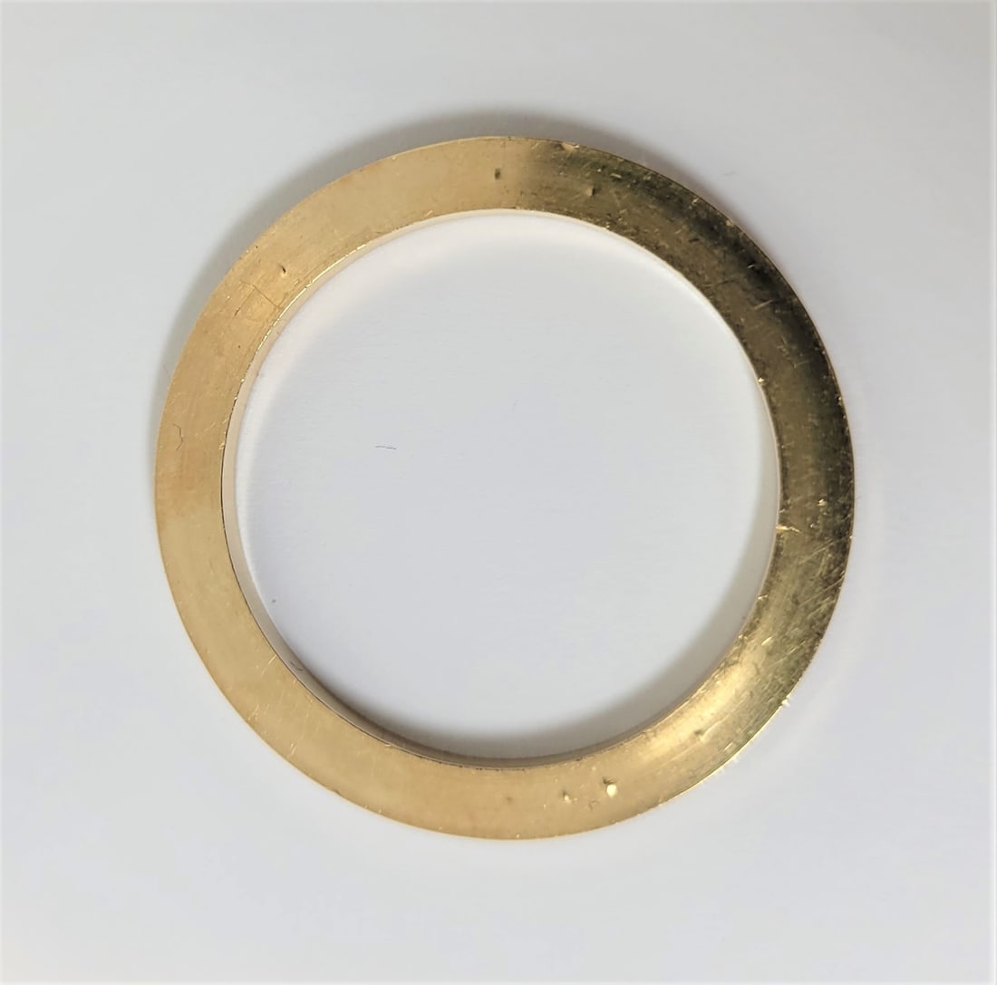 14k Yellow Gold Bezel 38.5 mm for ROLEX 36 mm with 3.2 CT TW Diamonds G/SI1 - 2