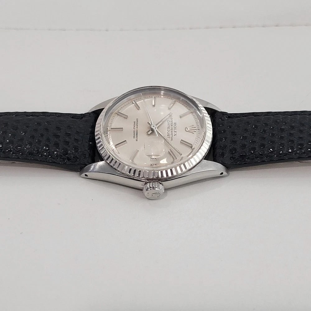 Rolex Oyster Datejust Ref 1601 36mm 18k SS Mens Vintage 1970s Automatic RA594B - 5