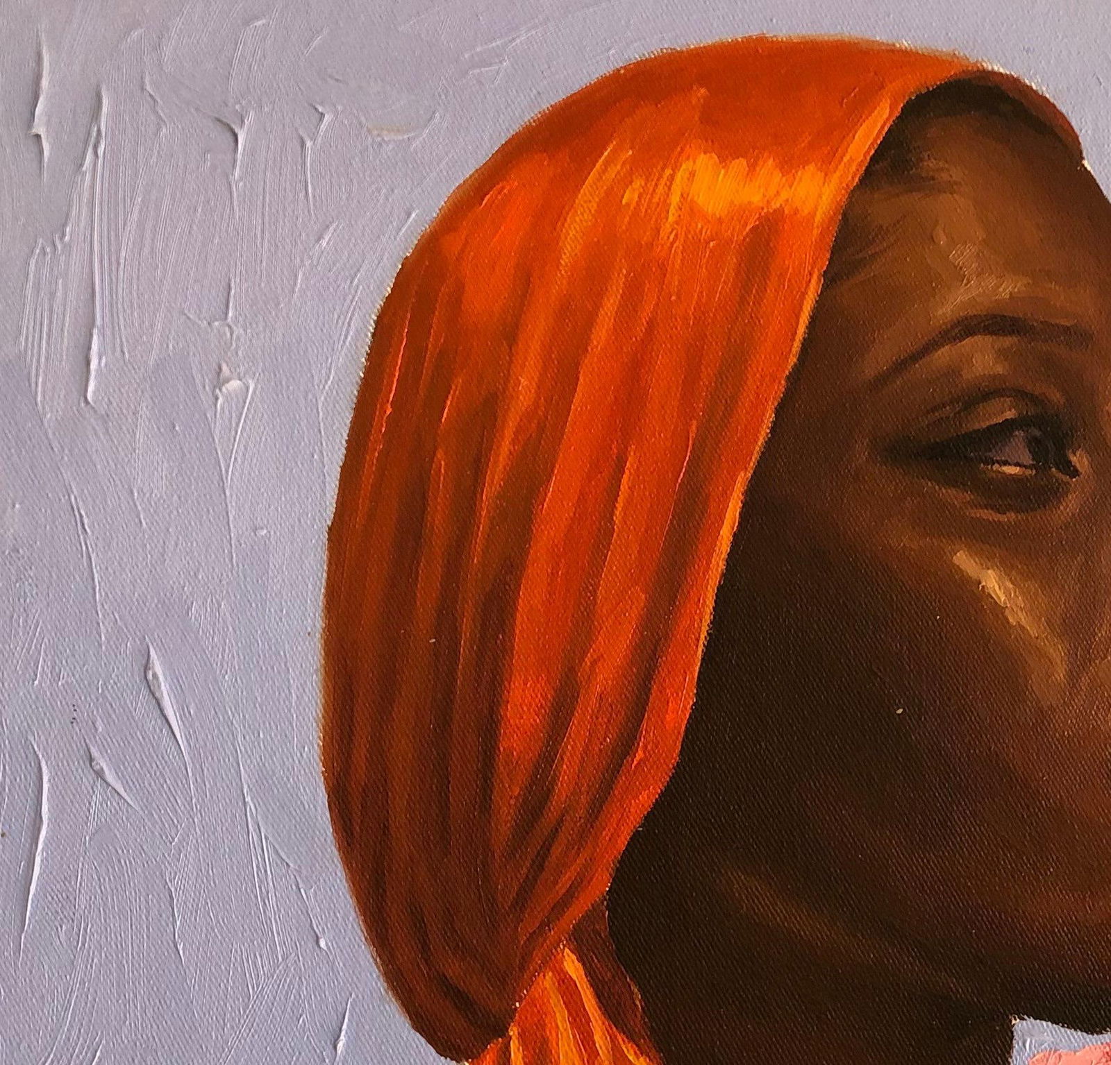 Simon Obeka, On Your Tomb They Won't Smell Nice - 21st Century, Contemporary, Floral, Women, 2023 - 5