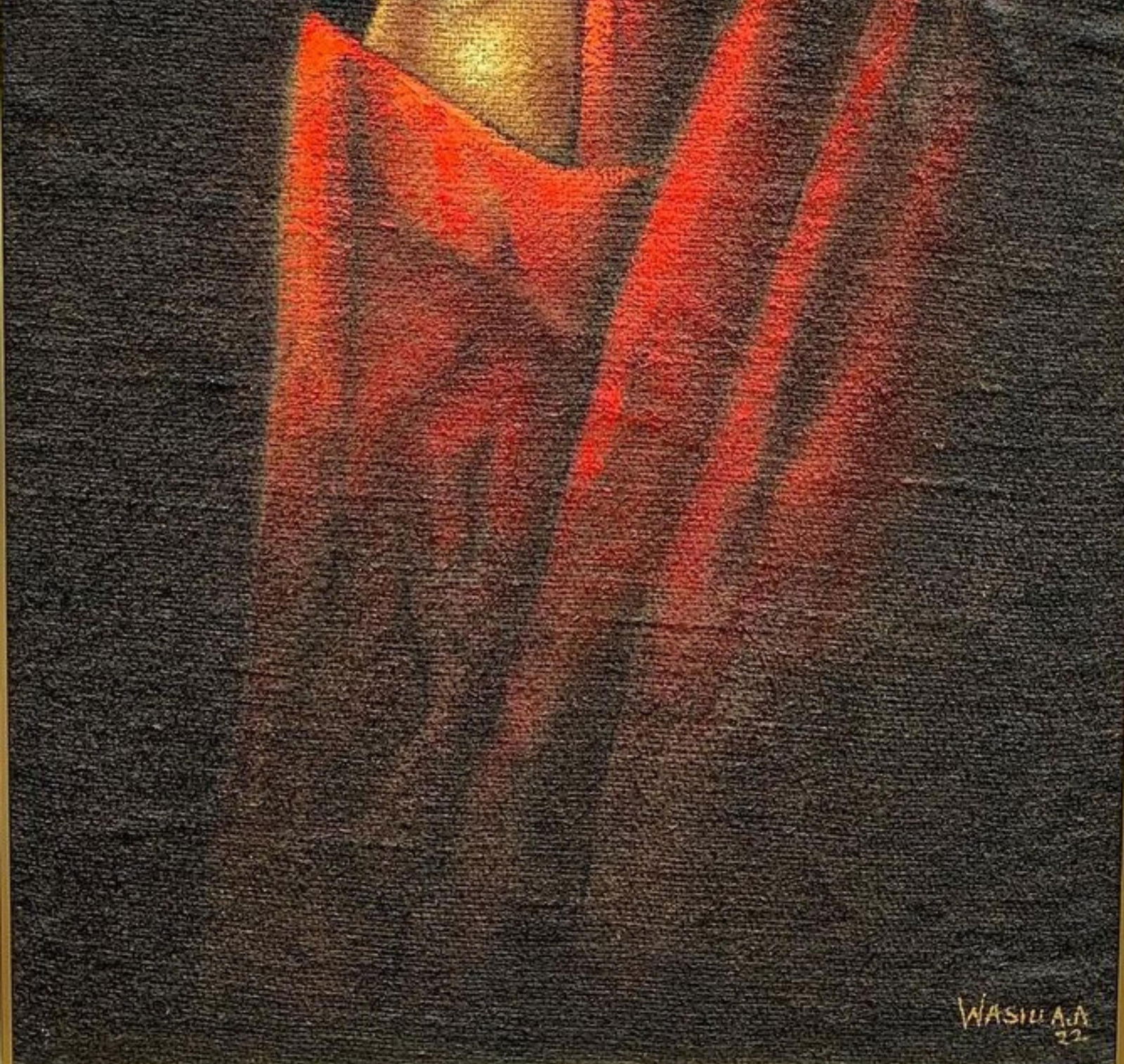 Wasiu Adelakun, Befitting - 21st Century, Contemporary, Figurative Portrait, Religious, Women, 2022 - 6