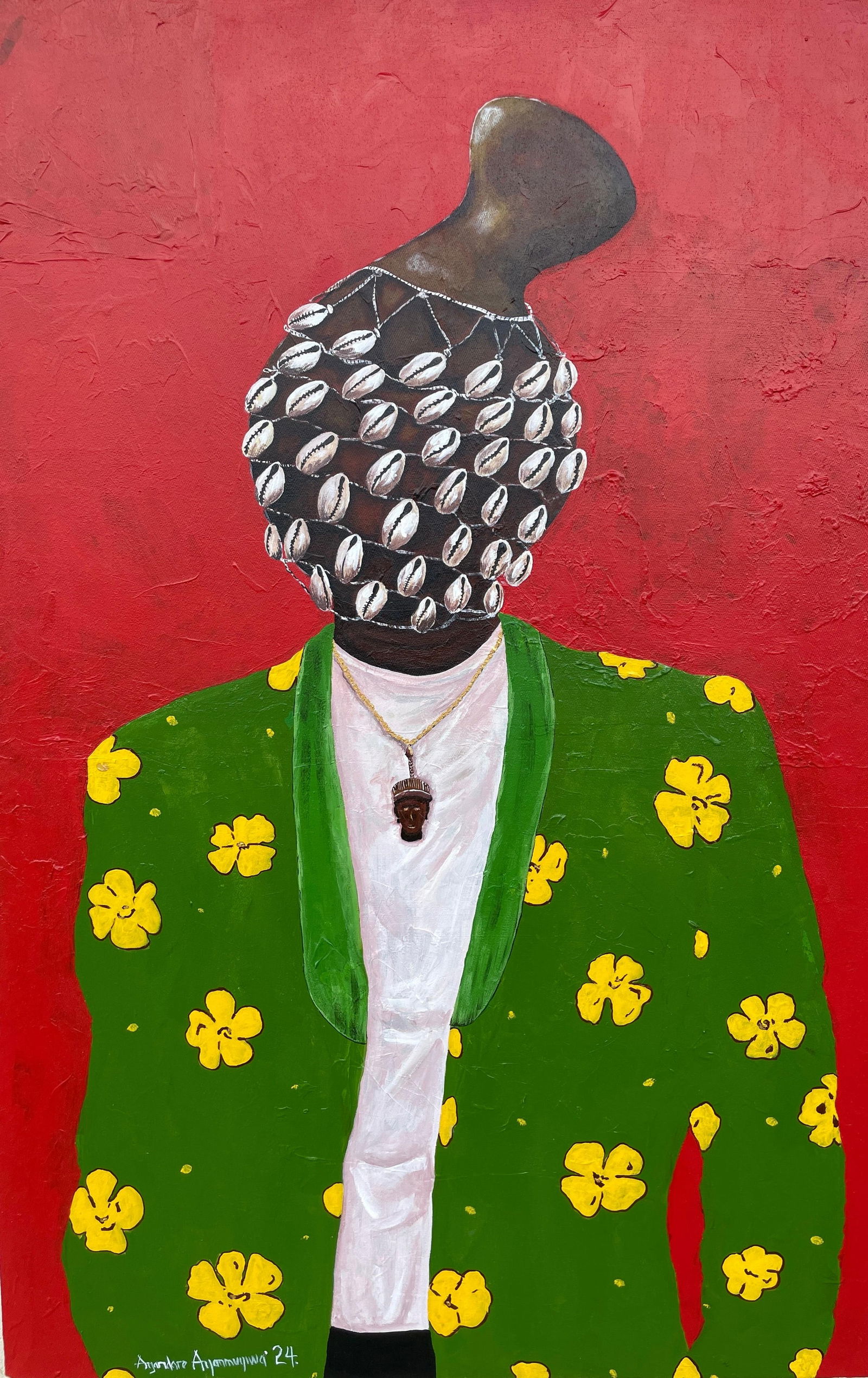 Ayandare Adeniran Ayanmuyiwa, Self Confidence - 21st Century, Contemporary, Figurative Portrait, - 8