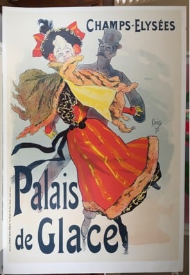 Jules Cheret,(French 1836-1832) Palais de Glace (1 of 1)