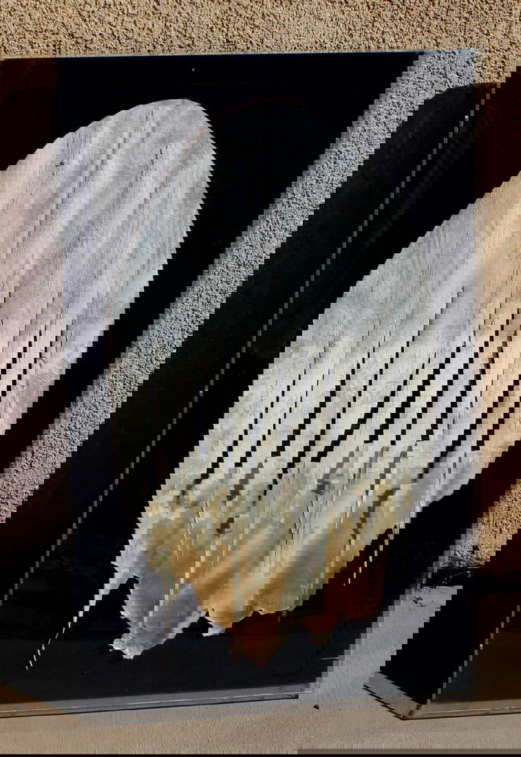 MARGARET HEHMAN-SMITH California Modernist Mixed Media Abstract: Title:MARGARET HEHMAN-SMITH California Modernist Mixed Media AbstractDescription:MARGARET HEHMAN-SMITH. California Modernist Mixed Media Abstract with oil and mixed materials. 26" x 14-1/2"