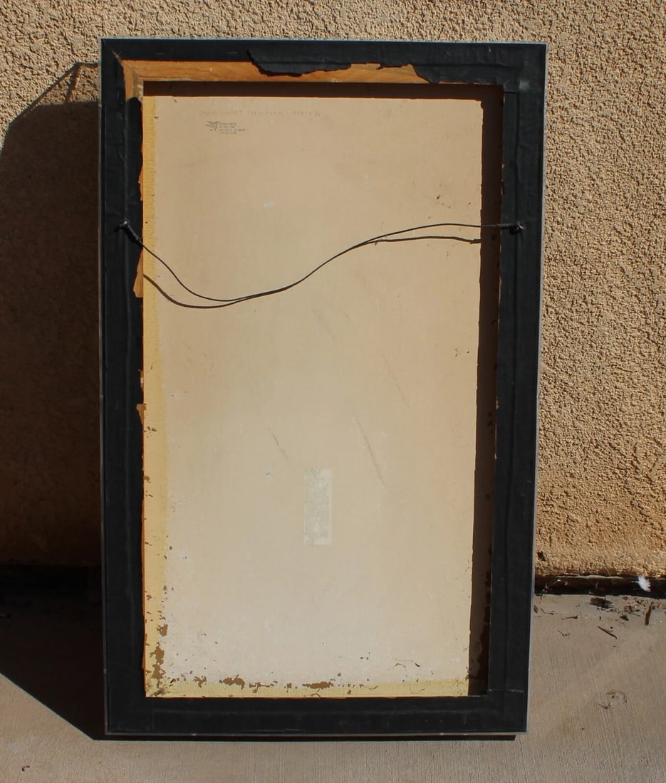 MARGARET HEHMAN-SMITH California Modernist Mixed Media Abstract - 5