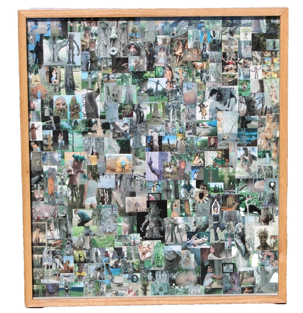 MICHAEL DECKER Dendrophilia 2009 Collaged Color Inkjets Armand Hammer Museum (1 of 7)