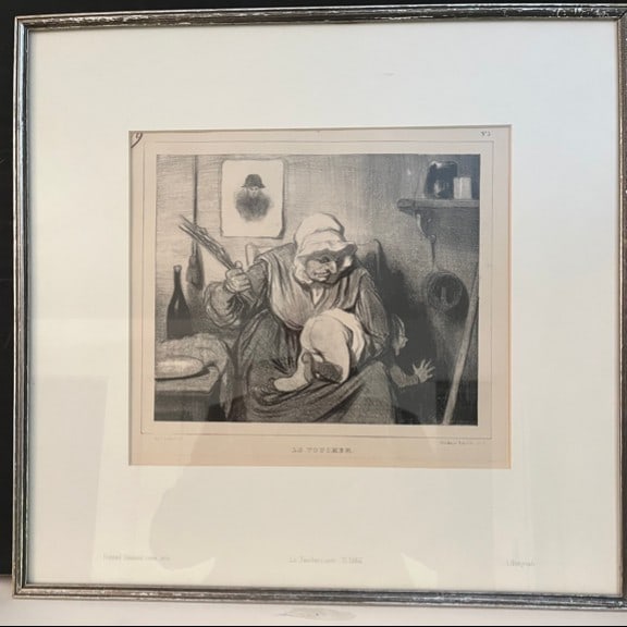 Honore Daumier Le Toucher. 1839 (1 of 1)