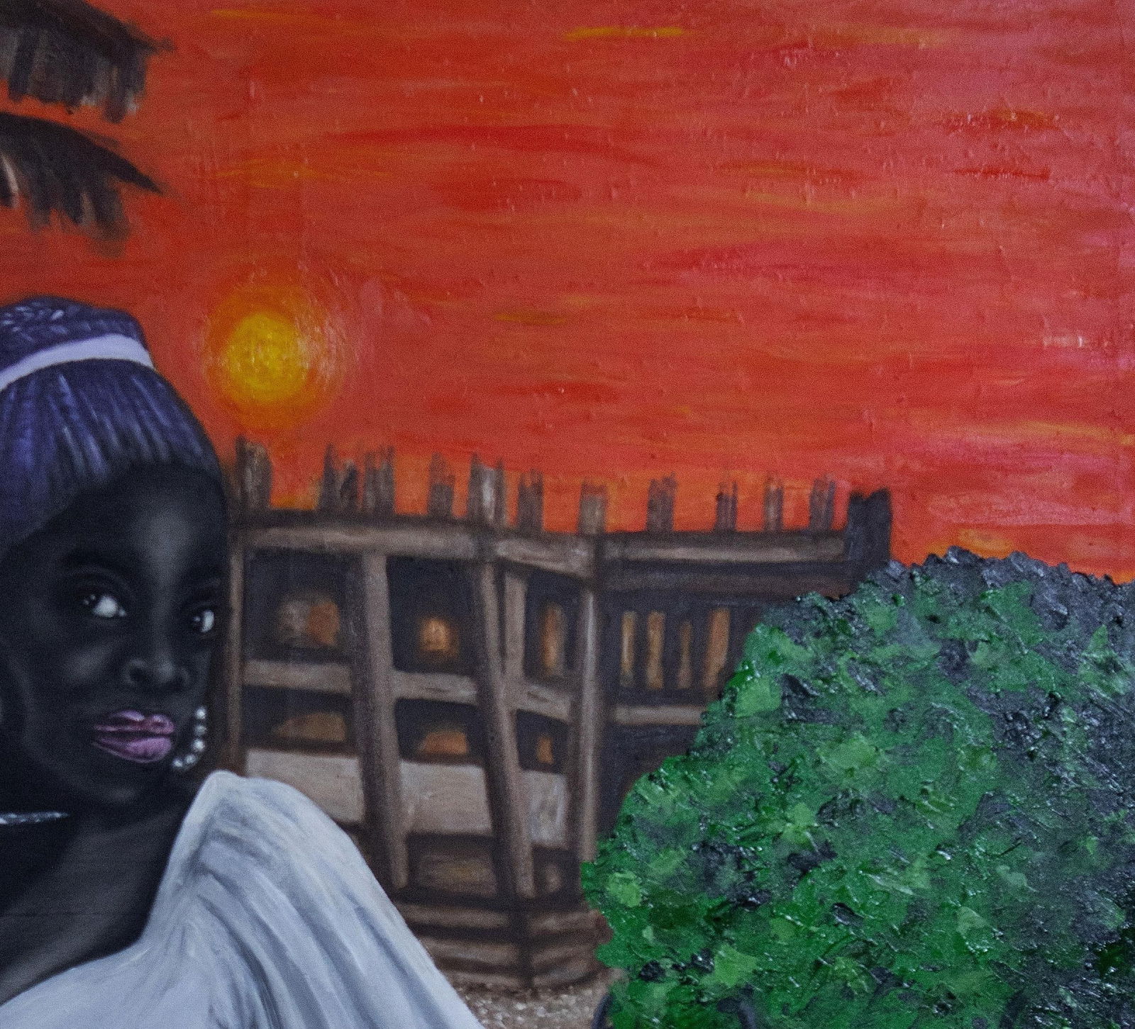 Ogbonna Francis, At The Other Side Waiting -21st Century, Contemporary, Figurative, Fashion, Love, - 7