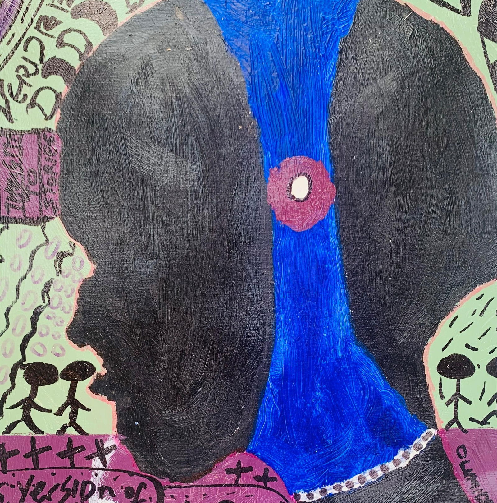 Olumide Ajayi, Veridream - 21st Century, Contemporary, Abstract, Miniature, Emotions, Colors, 2024 - 7