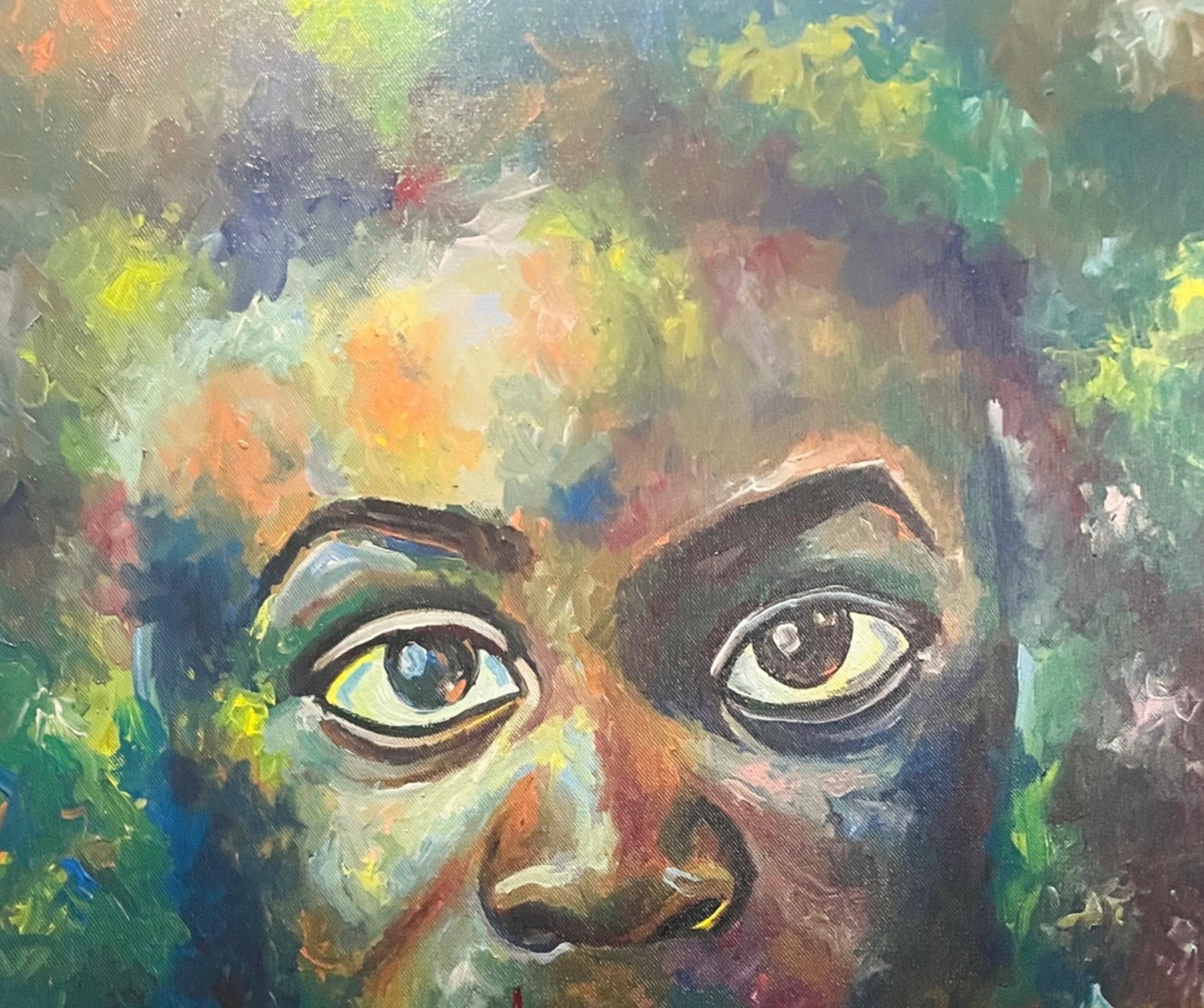 Odesola Idowu, Expectation - 21st Century, Contemporary, Figurative Portrait, People, Tricycles, - 9