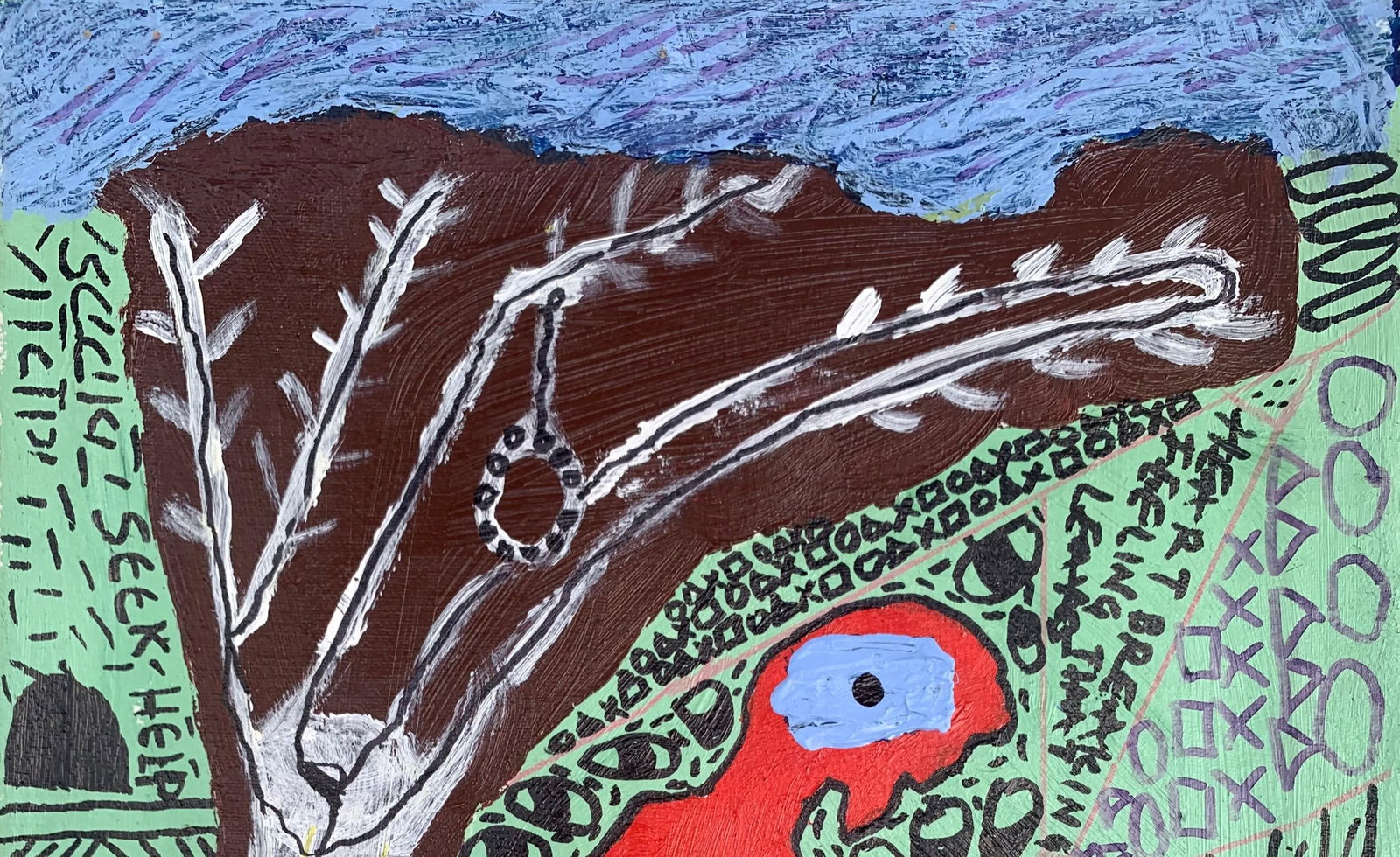 Olumide Ajayi, Magoa (Live Another Day) - 21st Century, Contemporary, Abstract, Miniature, 2024 - 9