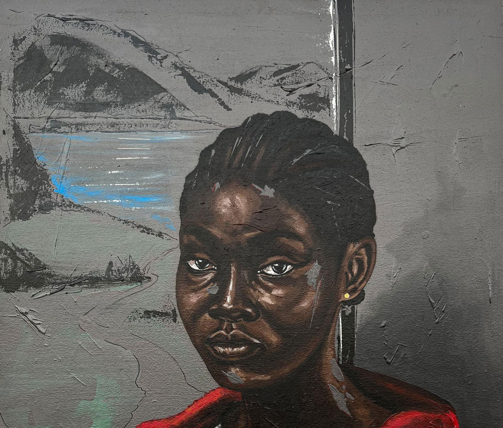 Eyitayo Alagbe , Portrait of Adesuwa - 21st Century, Contemporary, Figurative Portrait, Women, 2024 - 9