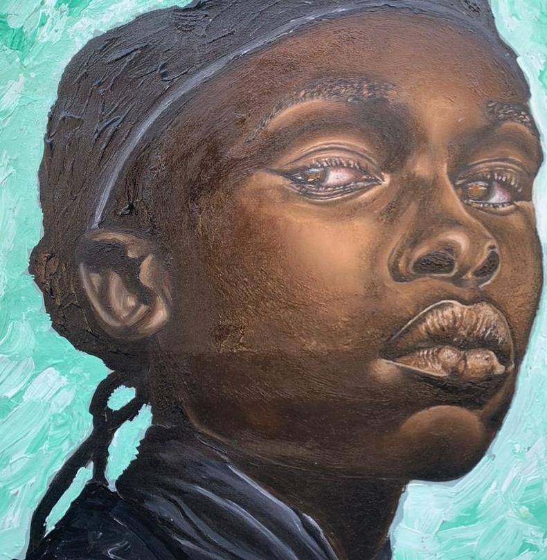 Olaosun Oluwapelumi, This Shall Pass 2 - 21st Century, Contemporary, Figurative Portrait, Men, - 2