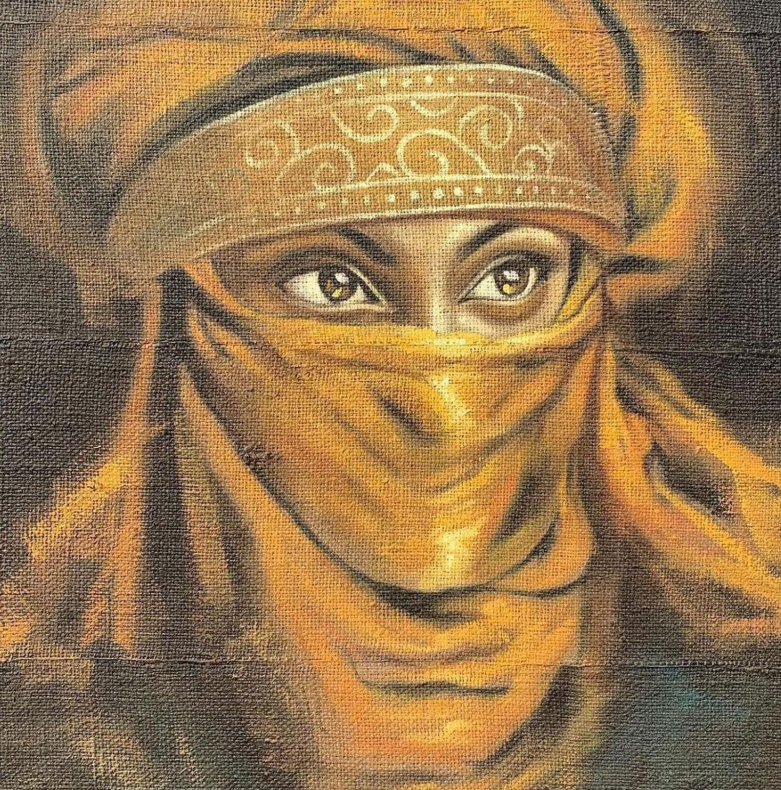 Wasiu Adelakun, Known Delight - 21st Century, Contemporary, Figurative Portrait, Religious, 2022 - 12