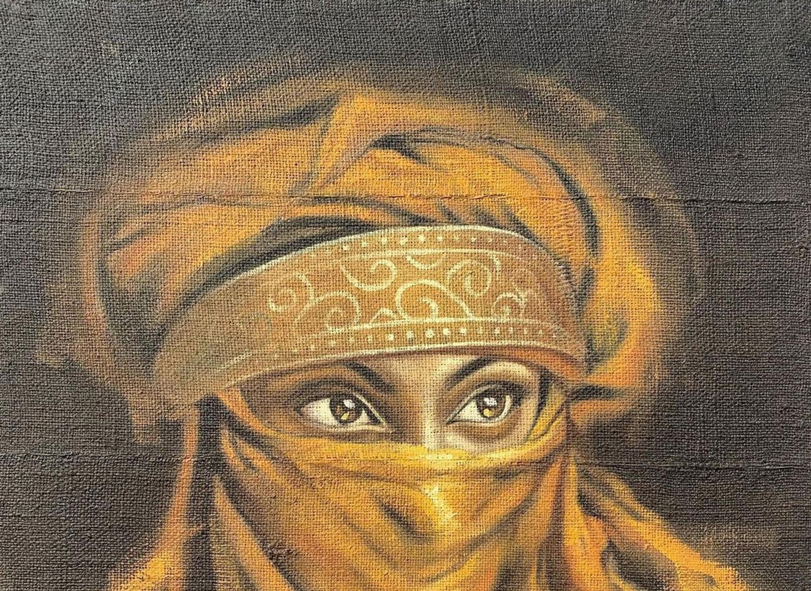 Wasiu Adelakun, Known Delight - 21st Century, Contemporary, Figurative Portrait, Religious, 2022 - 2