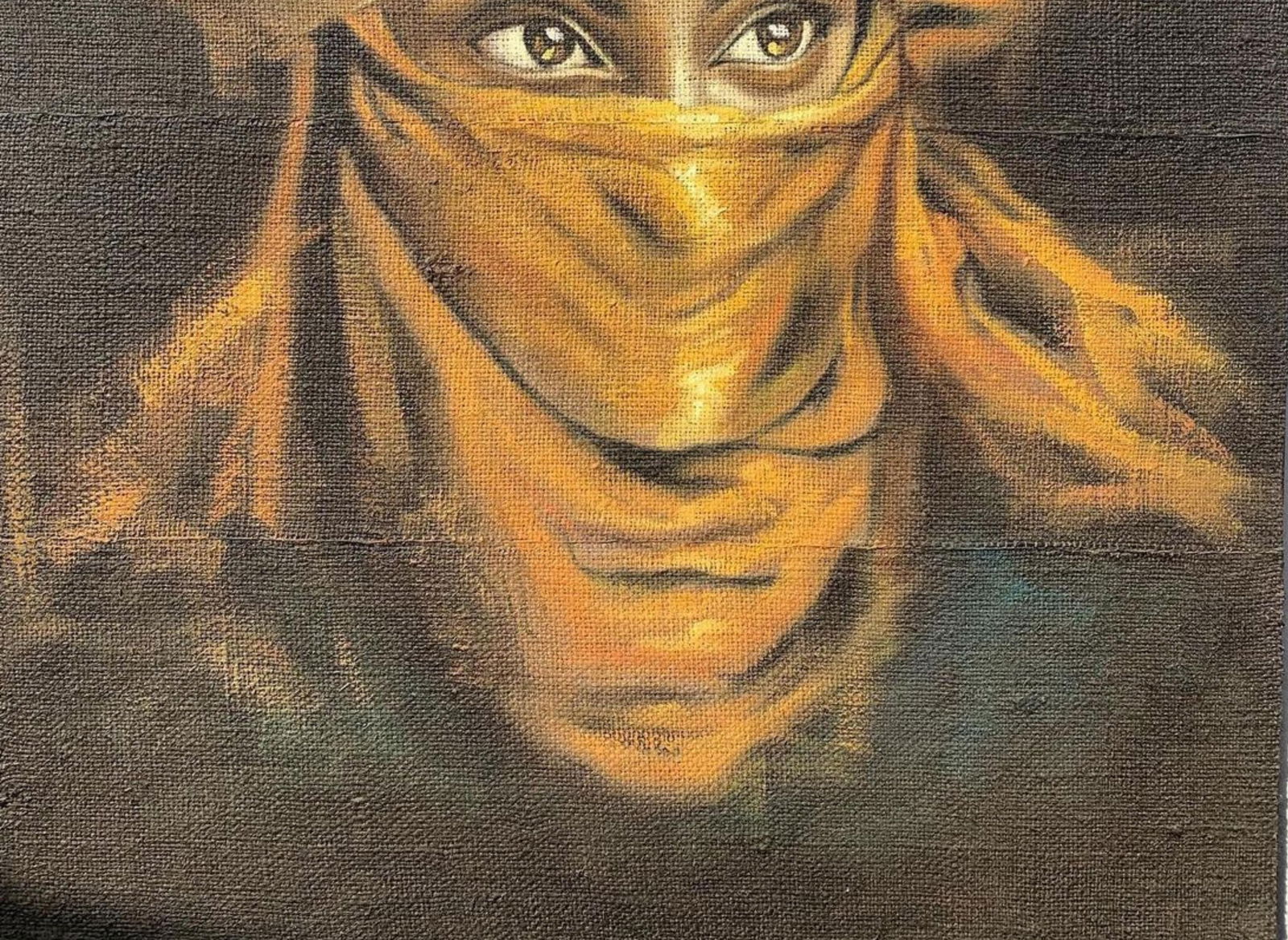 Wasiu Adelakun, Known Delight - 21st Century, Contemporary, Figurative Portrait, Religious, 2022 - 7